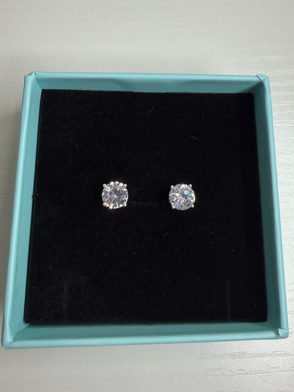 NEW 7 mm Sterling Silver Earrings